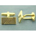 GOLD PLATED CUFF LINKS 006