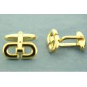 GOLD PLATED CUFF LINKS 015