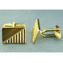 GOLD PLATED CUFF LINKS 024