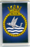 MTB Ship's Badge/ Fridge Magnet