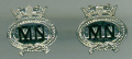 Cuff Links - Merchant Navy MN