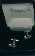 Cuff Links - Royal Naval Crown